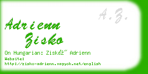 adrienn zisko business card